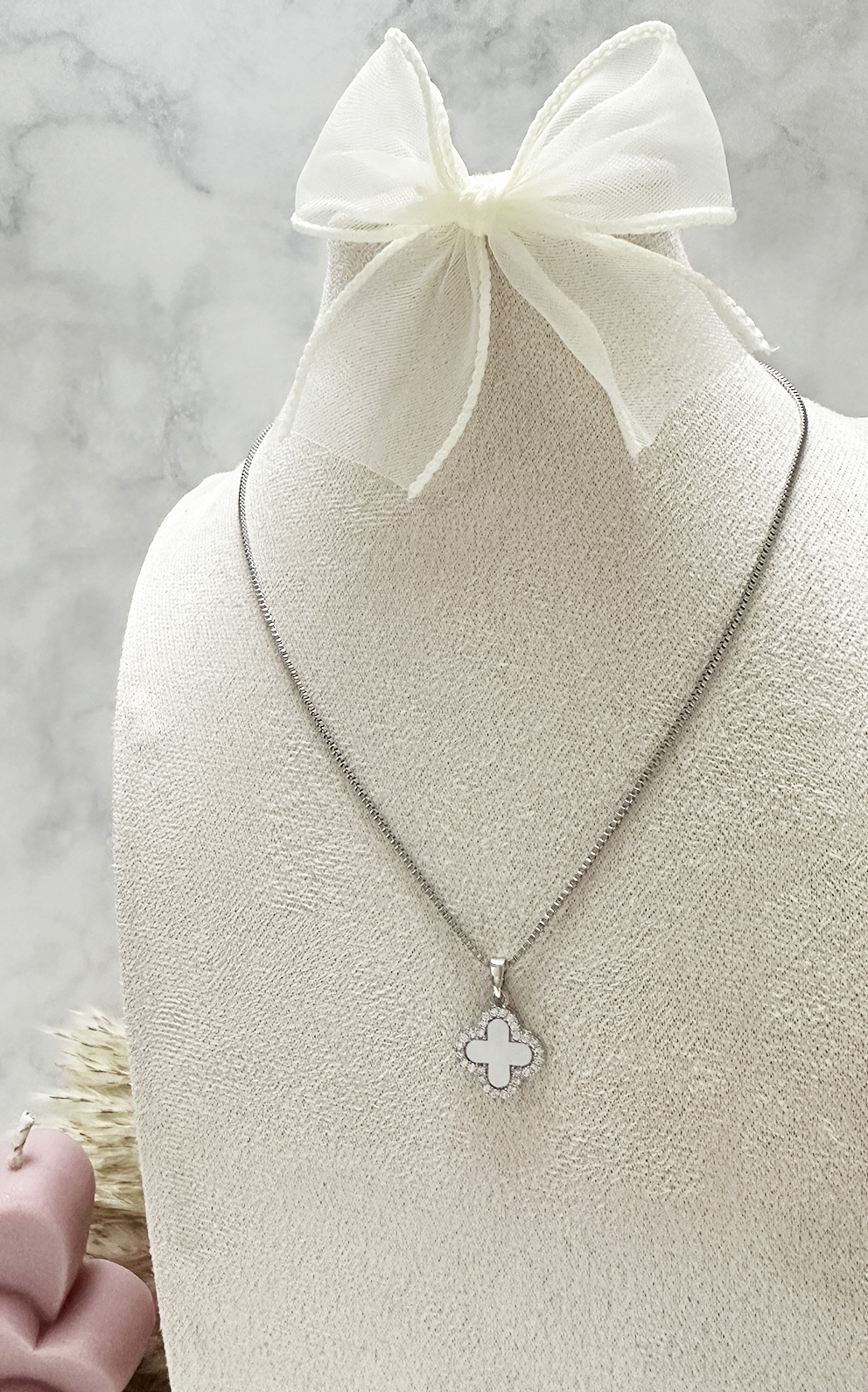 Clover Halskette | Silber