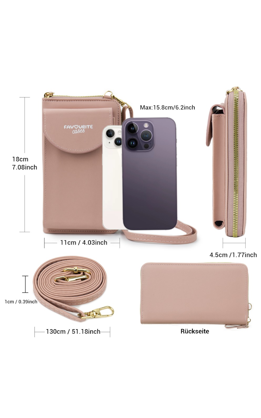 Handytasche "Pink"