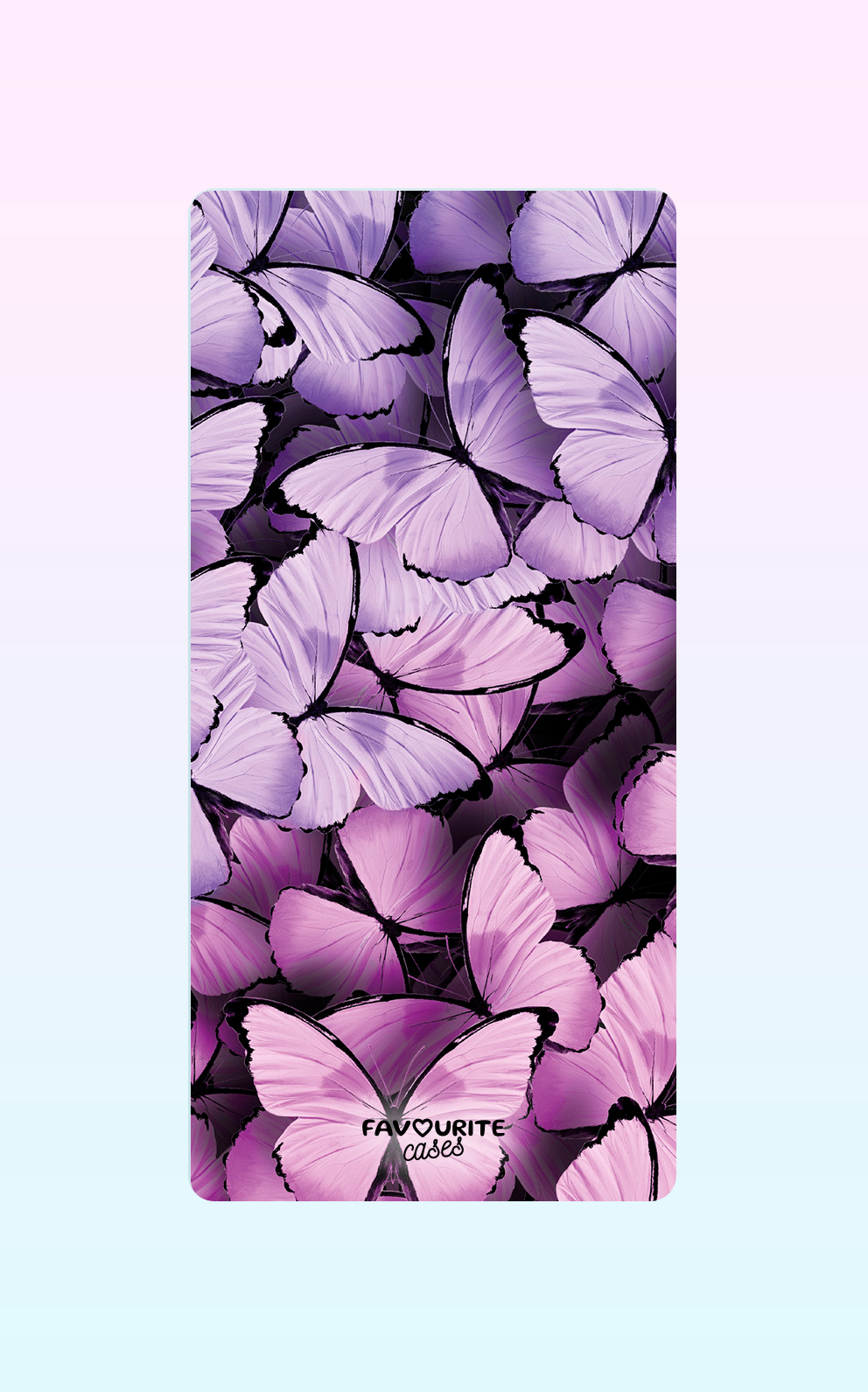 Purple Butterfly Handyhülle