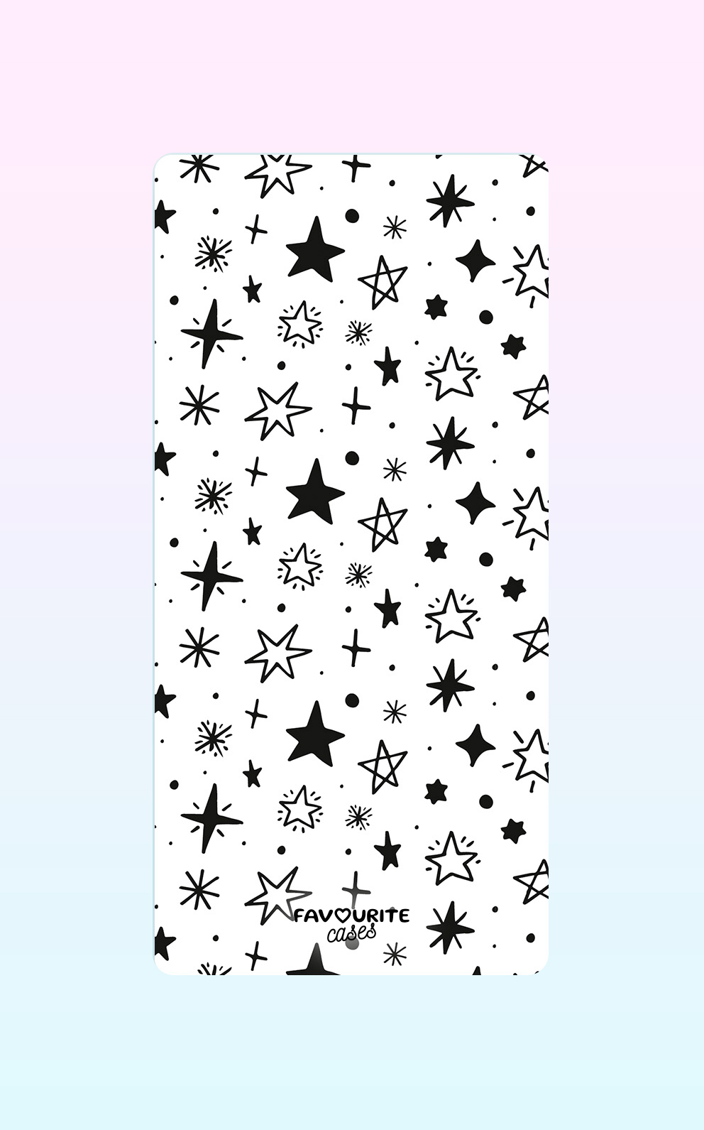 Black Stars Handyhülle