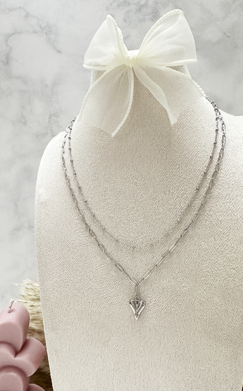 Loving Heart Halskette | Silber