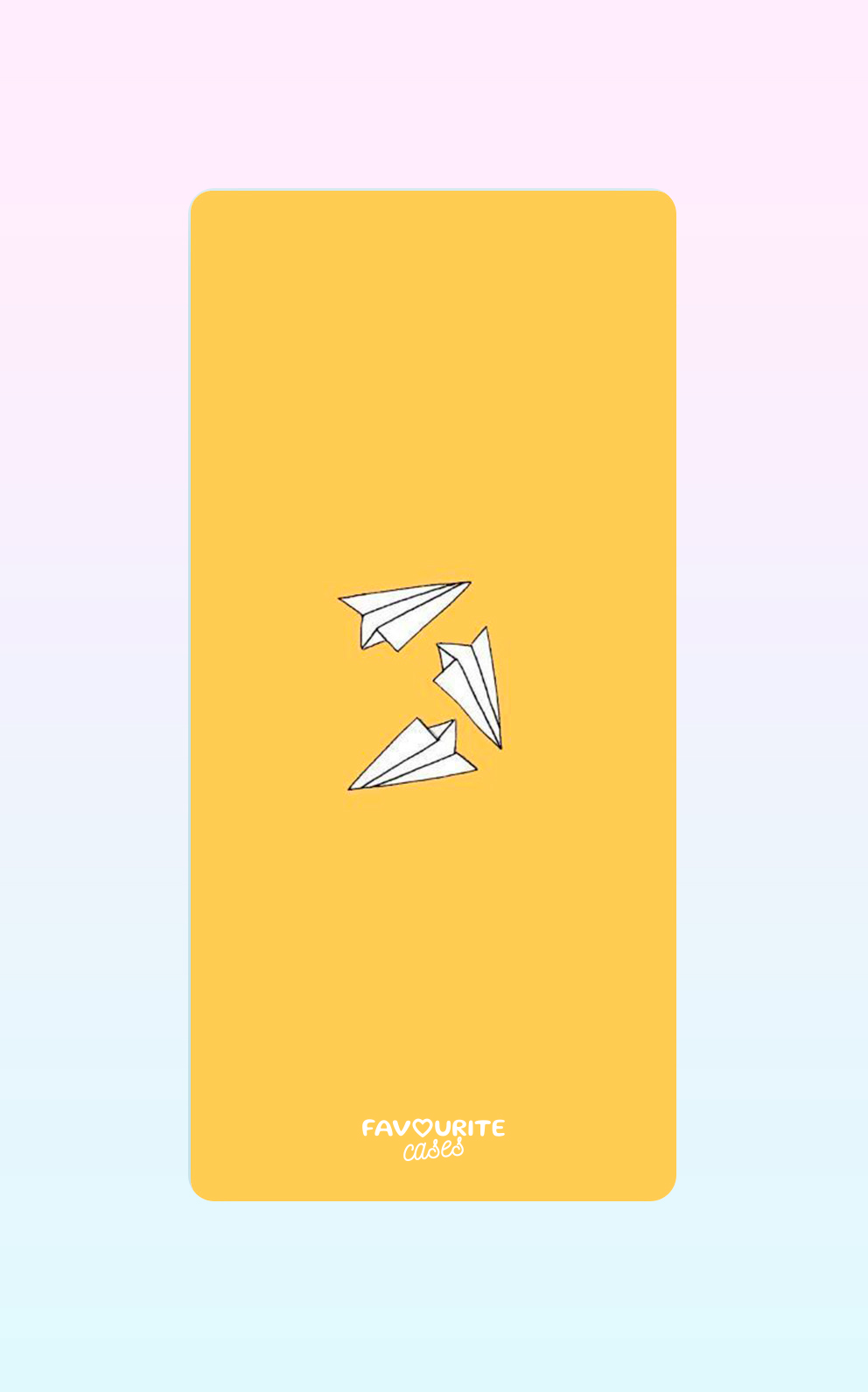 Paper Airline Handyhülle