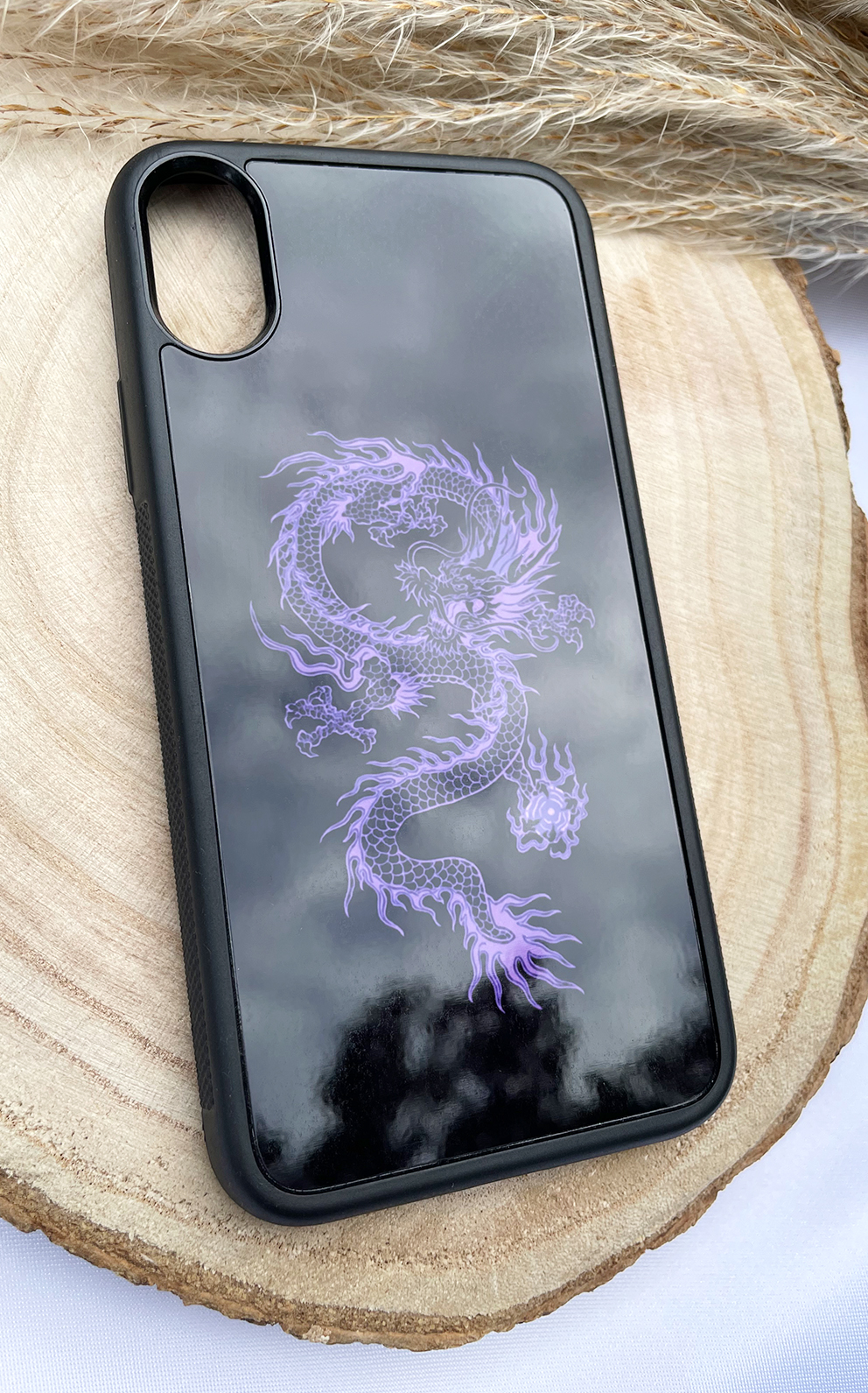 Purple Dragon Handyhülle - für das Modell iPhone X/XS