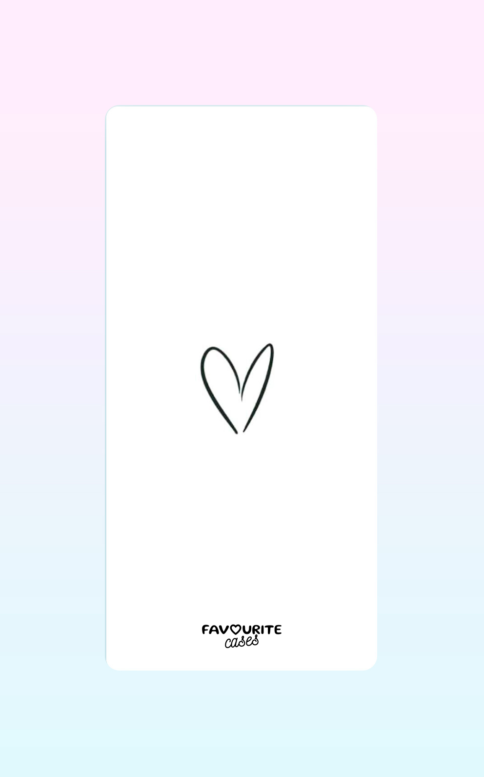 One Heart Handyhülle