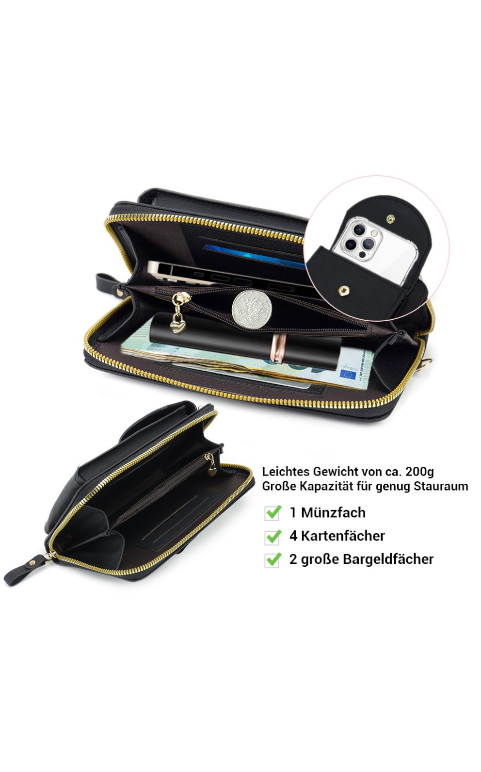 Handytasche "Schwarz"