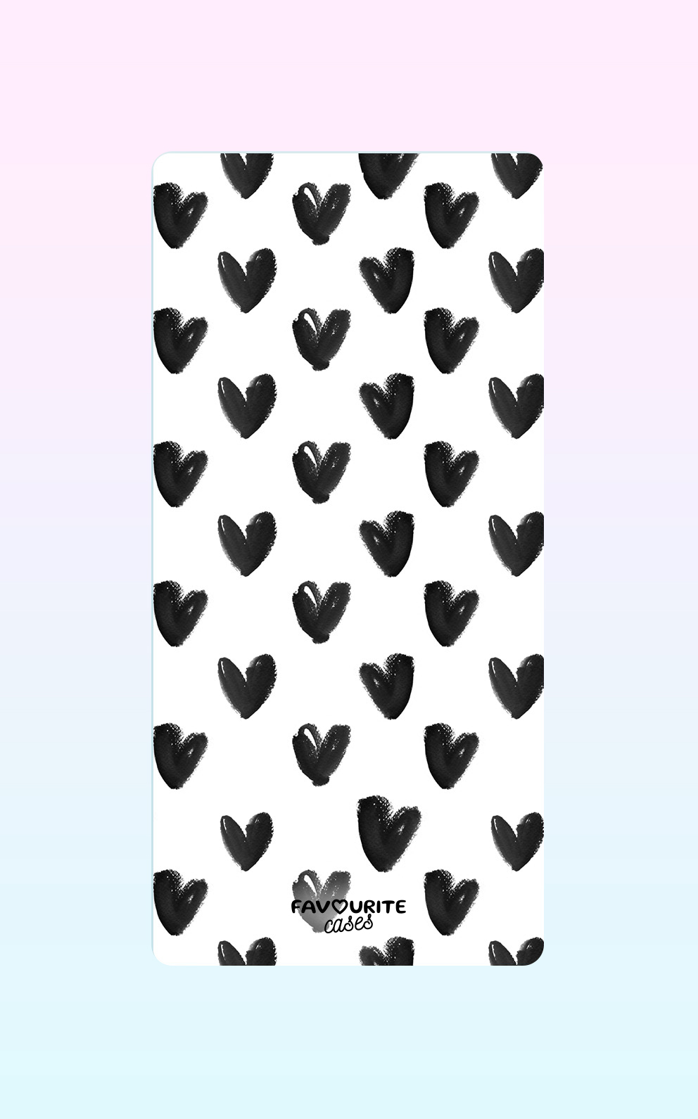 Black Hearts Handyhülle
