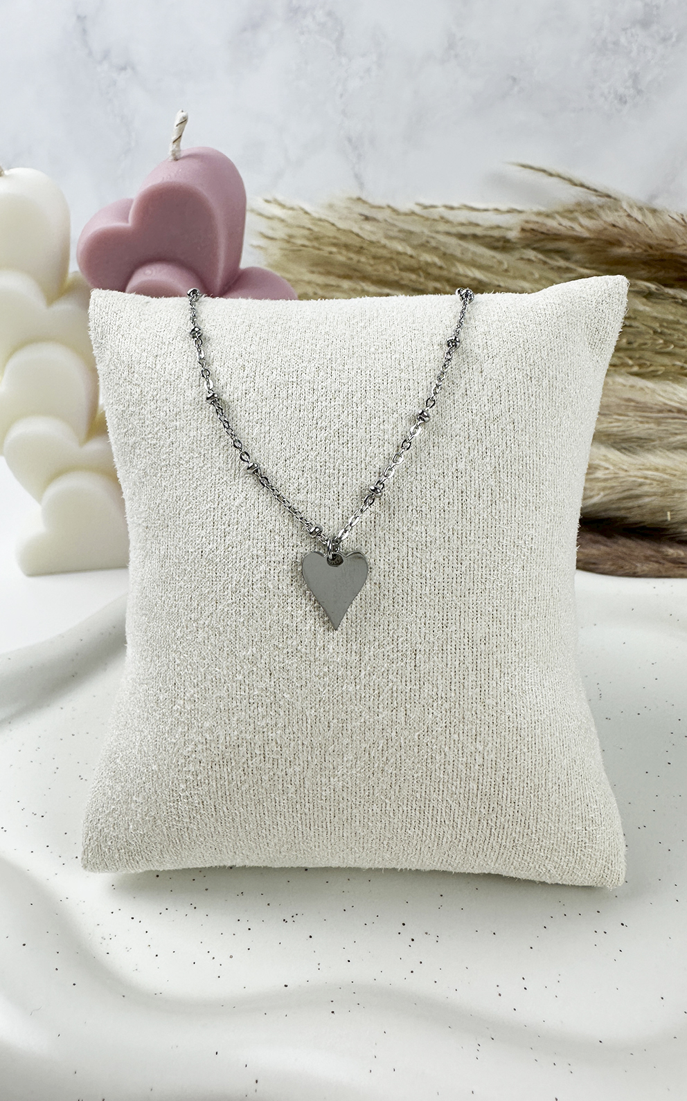 Classy Heart Armband | Silber