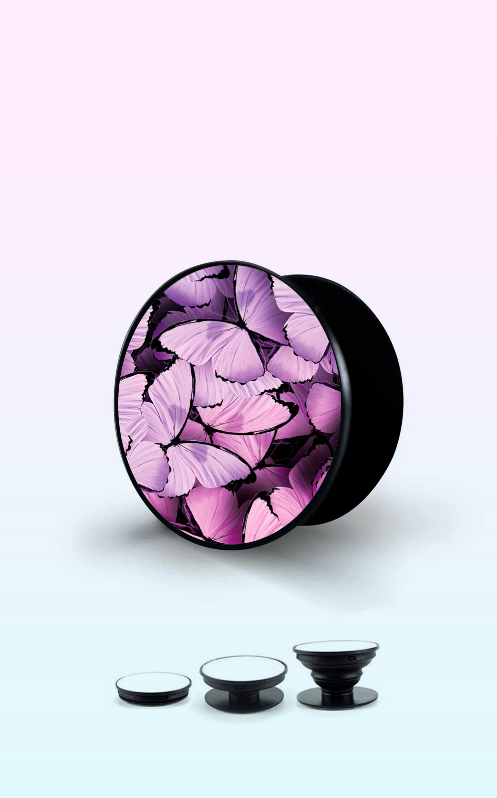 Purple Butterfly Handyhalterung