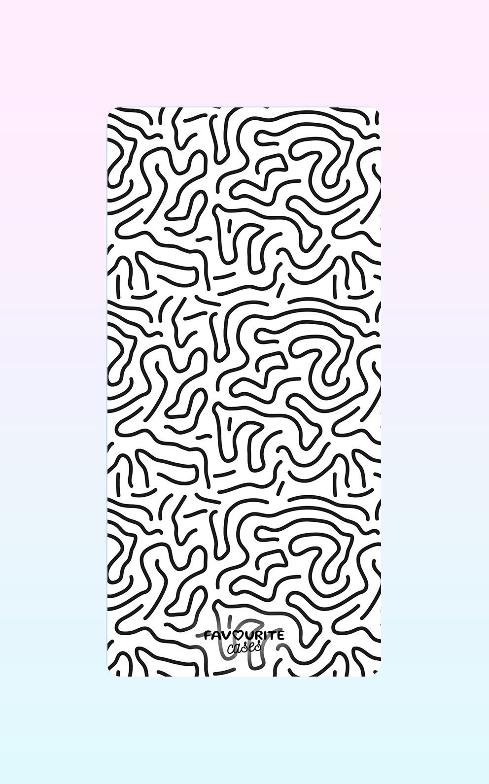 Black Lines Handyhülle