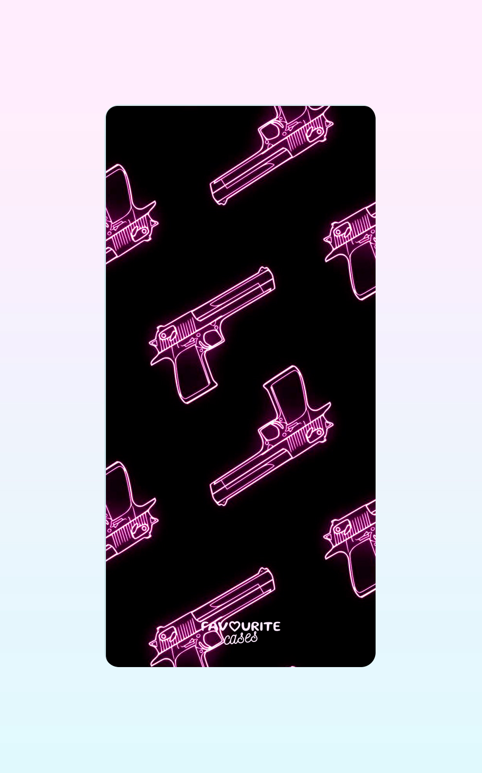 Pink Guns Handyhülle