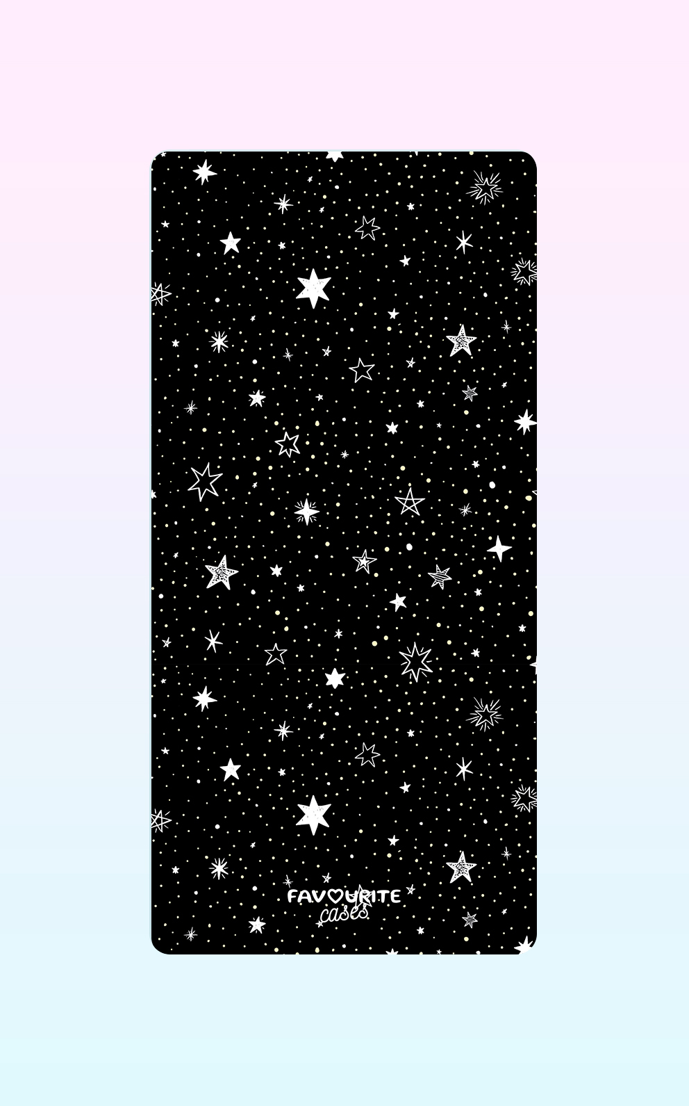 White Stars Handyhülle