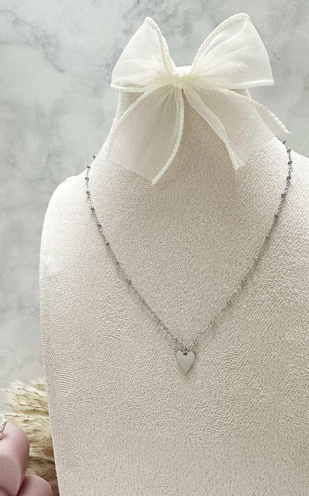 Classy Heart Halskette | Silber