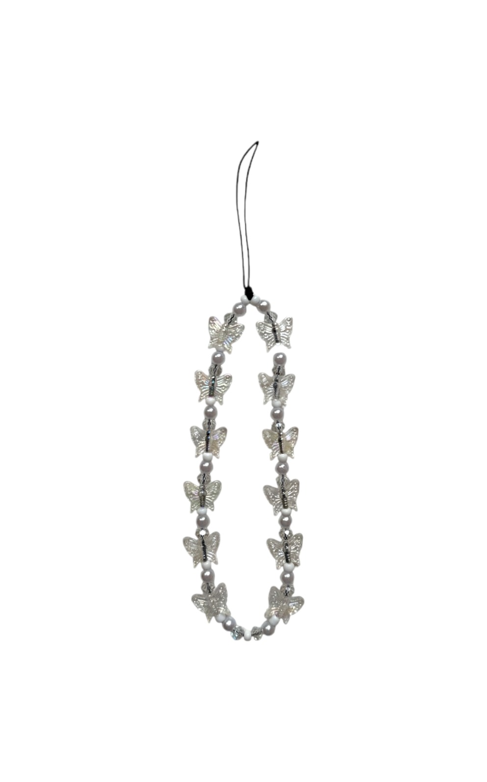Handykette "Transparent Butterfly"